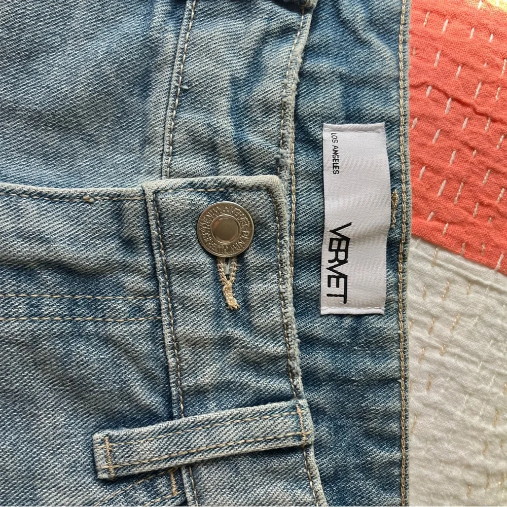 VERVET - High Rise Denim Shorts